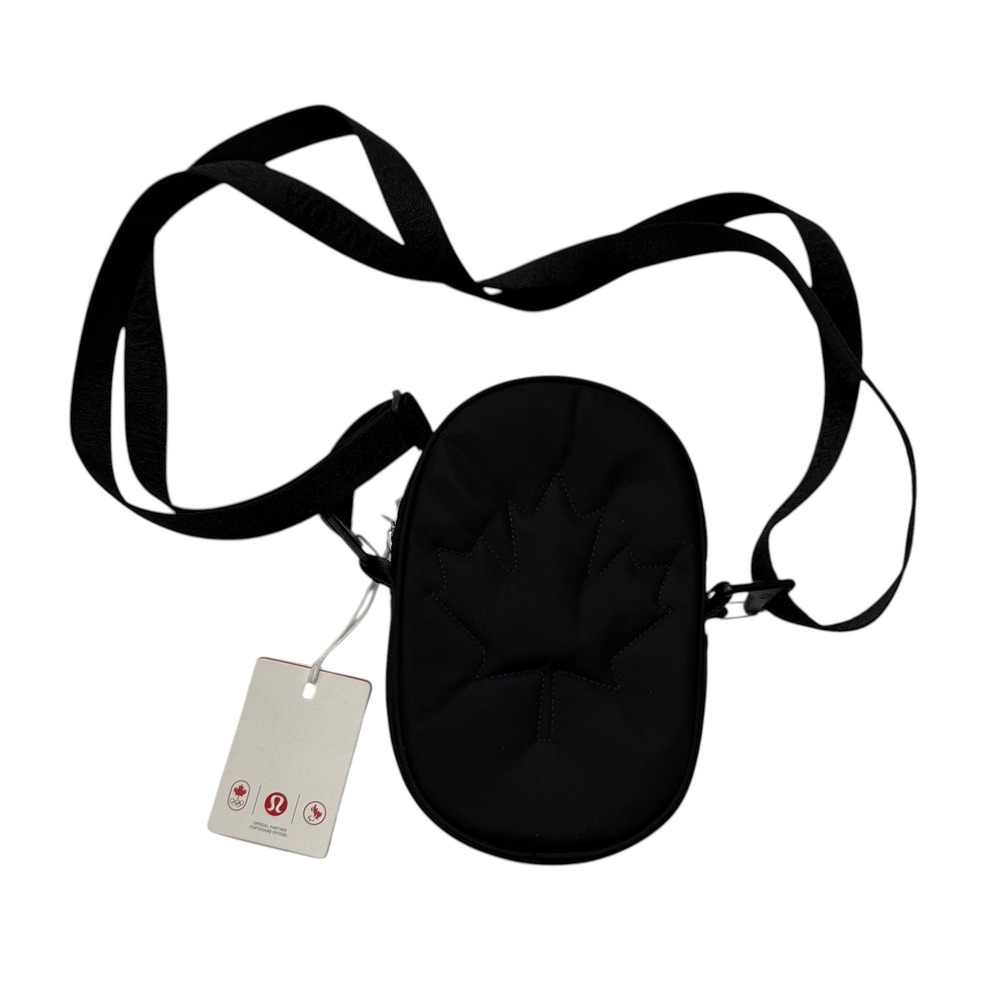 Lululemon Team‎ Canada 22 Future Legacy Crossbody Bag Black LU9ASPS NEW NWT